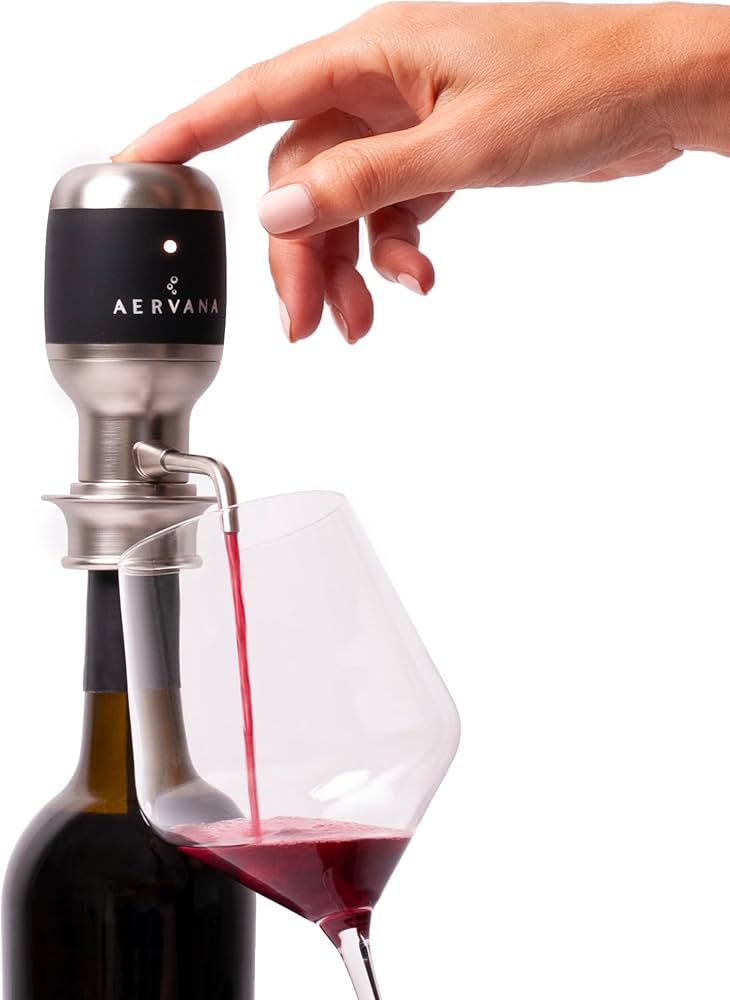 Amazon.com: Aervana Original: Electric Wine Aerator and Pourer/Dispenser - Air Decanter - Persona... | Amazon (US)