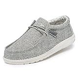 Amazon.com | Hey Dude Men's Wally Sox Brown Size 15 | Men’s Shoes | Men's Lace Up Loafers | Com... | Amazon (US)