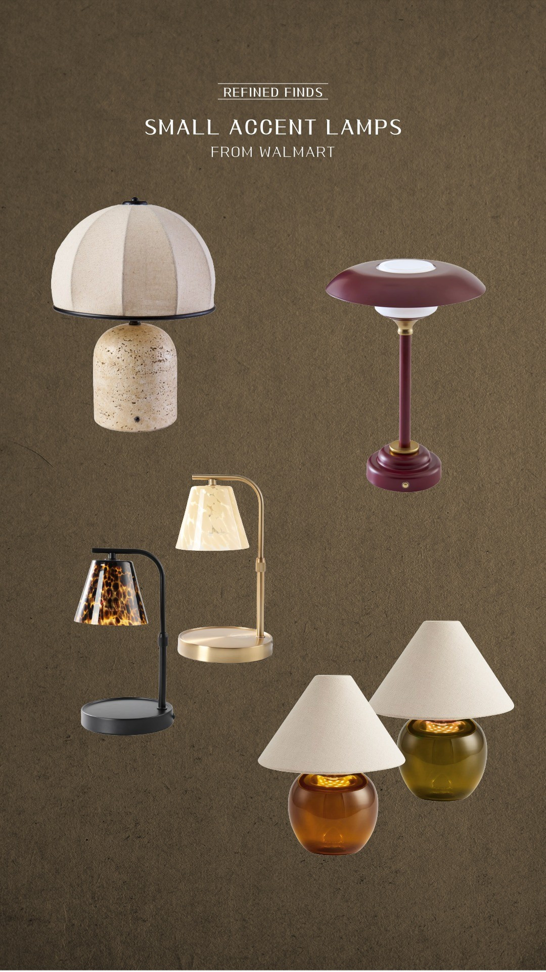 Small accent lamps for any room #lamps #accentlamps #lighting

#LTKHome