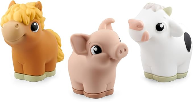 Tonies My First Farm Set - Cow, Pig and Horse Soft and Squeezable Audio Toy Figurines | Amazon (US)