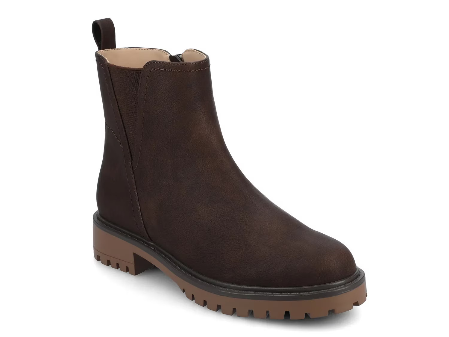 Journee Junnah Bootie | Women's | Dark Brown | Size 6.5 | Boots | DSW