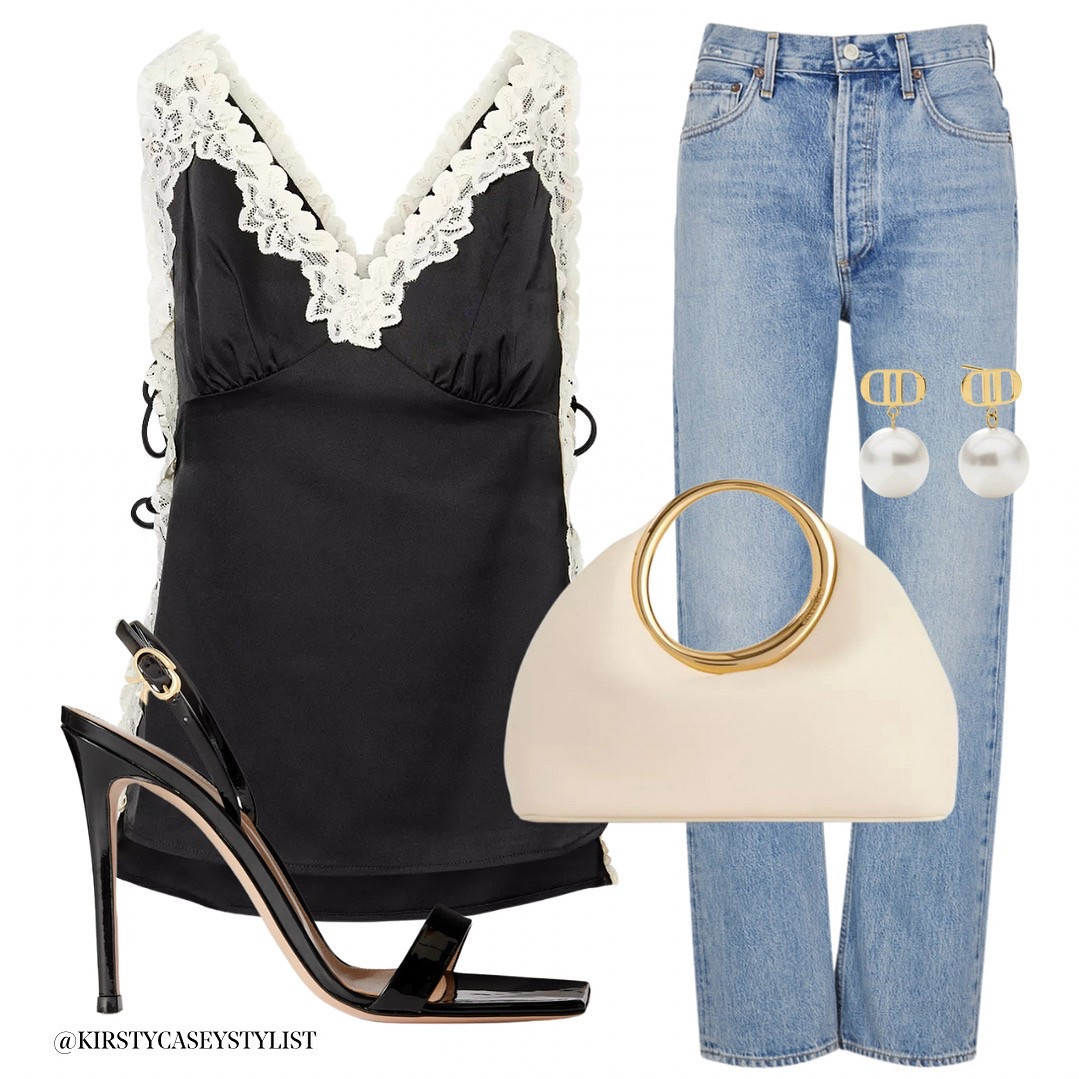 I have found THE top of the summer! Never checked out so fast, this is so timeless 🖤 perfect for warmer weather to style with jeans, linen or satin!👌🏼 summer outfits, lace cami, jeans and a nice top

#outfitlooks #styleinspo #fashion #fashionstyle #outfitinspo #stylist #ootd #outfitinspiration #outfitoftheday #outfitideas #zara #fashionblogger #dailyinspiration #fashionlover #styleblogger #fashiongram #explorepage #trend #personalstylist #datenight #chic #waystostyle #howtostyle #waystowear #fashiontips #womensfashion #miniskirt #summeroutfit #summerfashion 

#LTKpartywear #LTKsummer #LTKstyletip