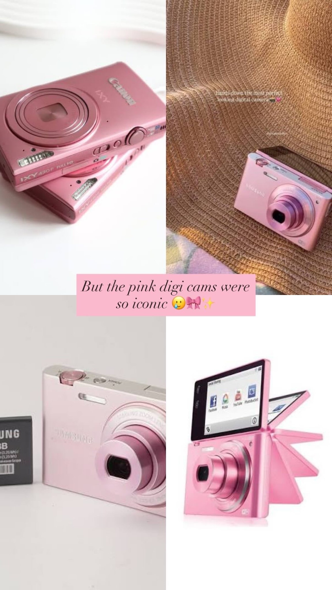 Pink digi cams 

#LTKGiftGuide #LTKvlog #LTKHoliday