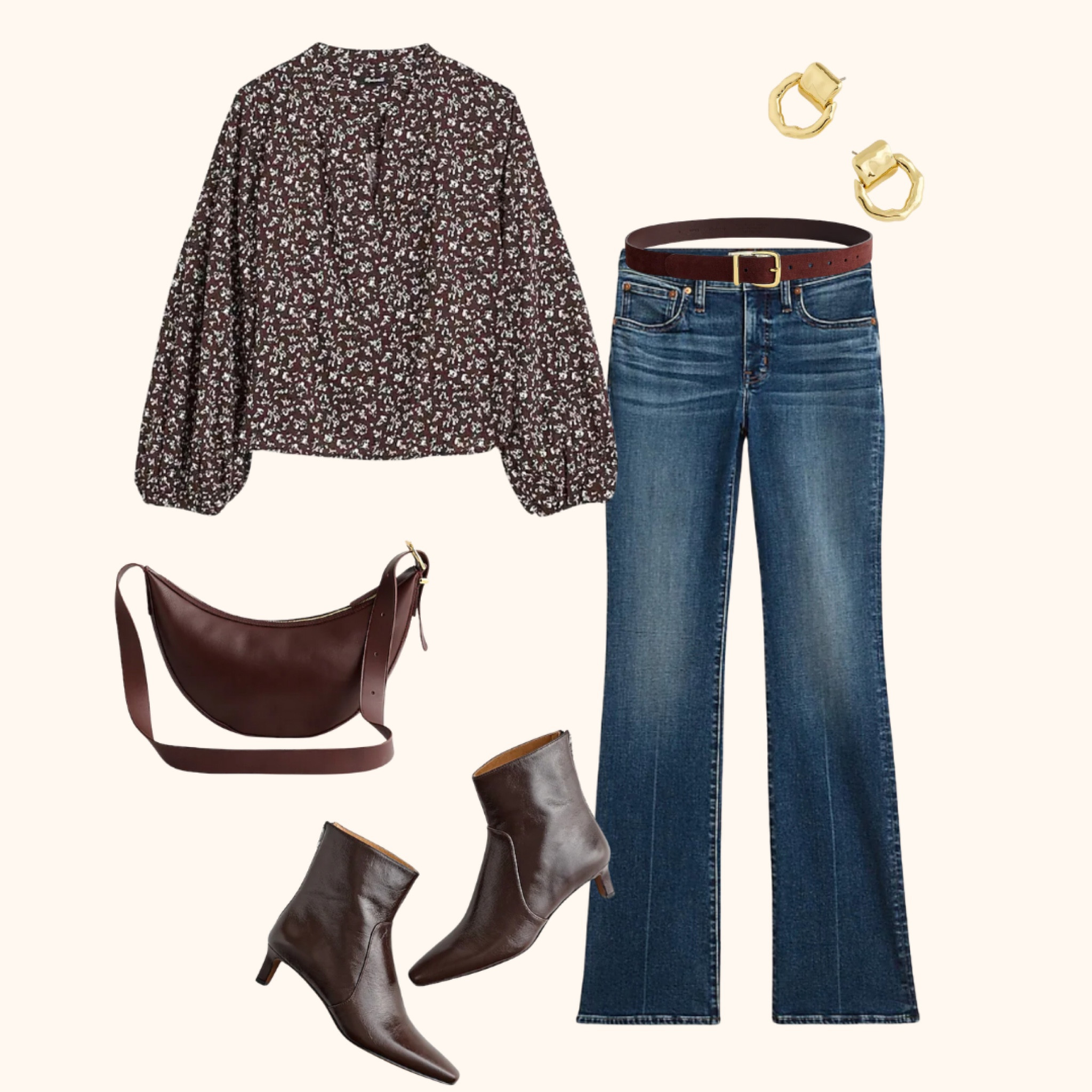 Fall 2024 Color Trend: Chocolate Brown 🍂 Swipe right to see a few outfits styled with pieces in this deep, rich color 🤎

Blouse, jeans, sling crossbody bag, ankle boots, belt

#LTKStyleTip #LTKSeasonal