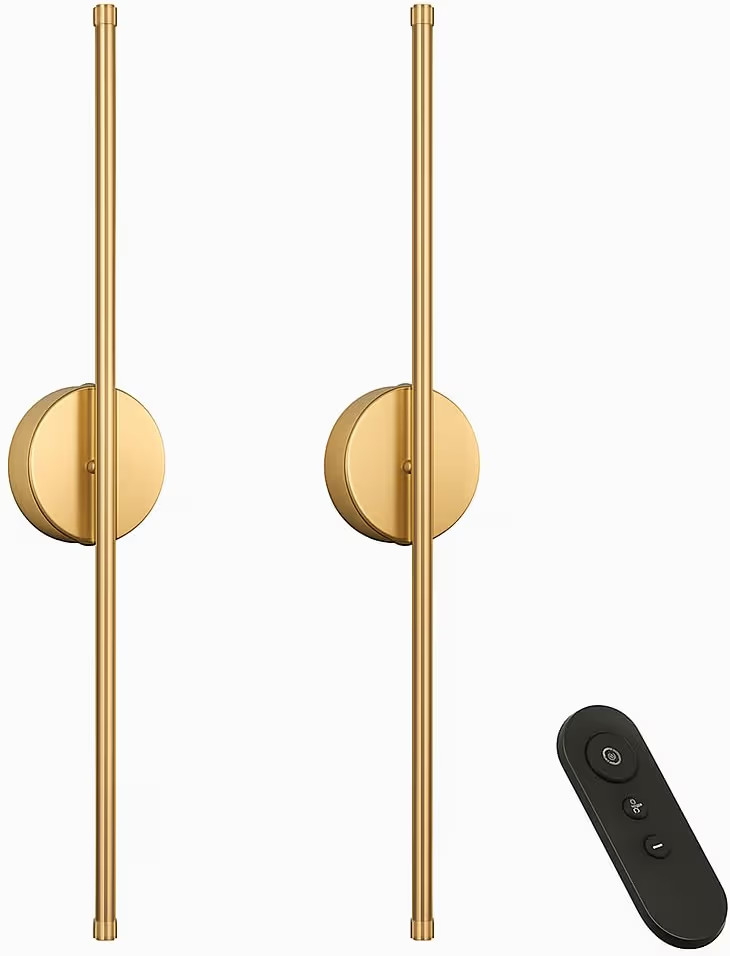 LED Wall Sconce Light Gold | Amazon (US)