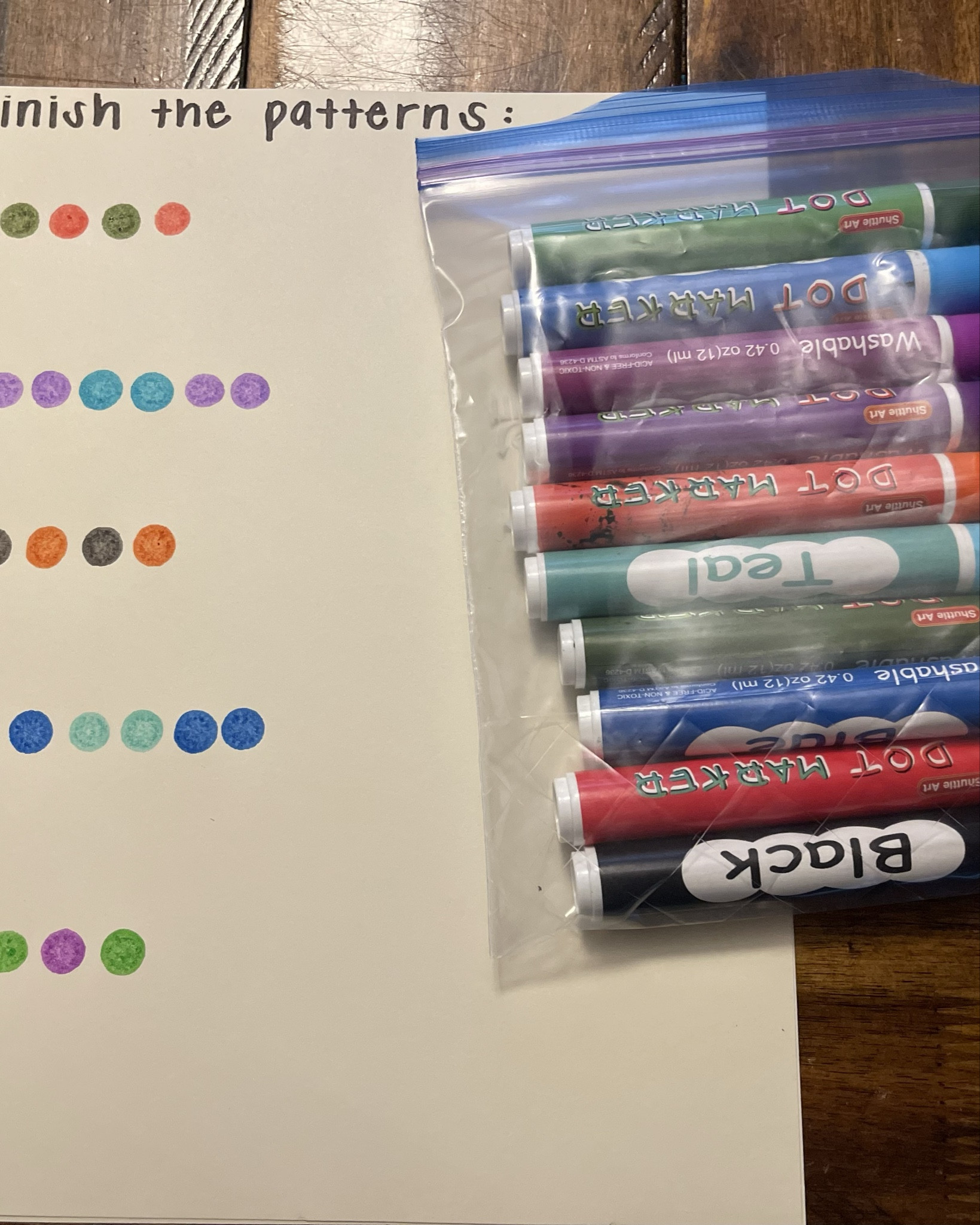 Mama’s - you need these dot markers & stickers! My littles LOVE them. So many possibilities for fun learning activities! 