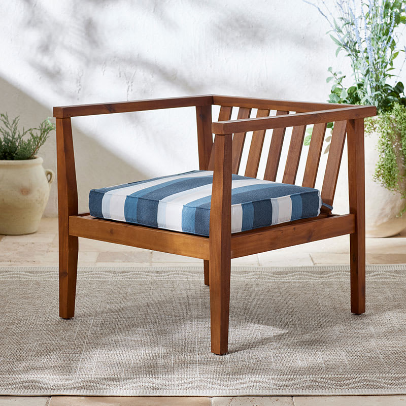 Replacement Boxed Edge Chair Cushion - Cabana Classic, 16 in. x 15 in. | The Company Store