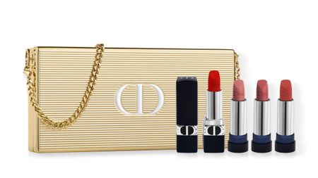 This is genius! You can use this gold case as a clutch bag over party season! Comes with lipsticks! 

#LTKitbag #LTKGiftGuide #LTKparties