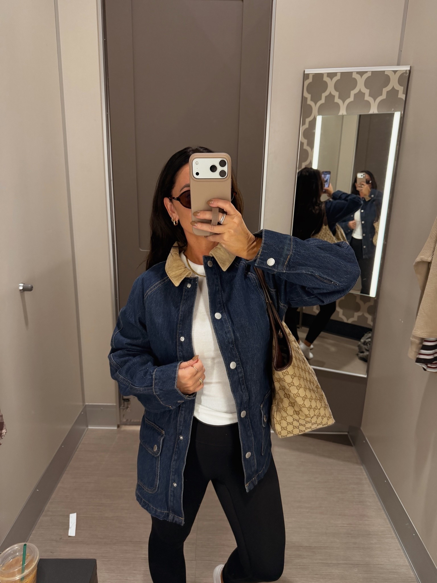 Can’t get over this denim jacket! Love the collar 🫶🏼

#LTKootd #LTKgrwm #LTKSeasonal