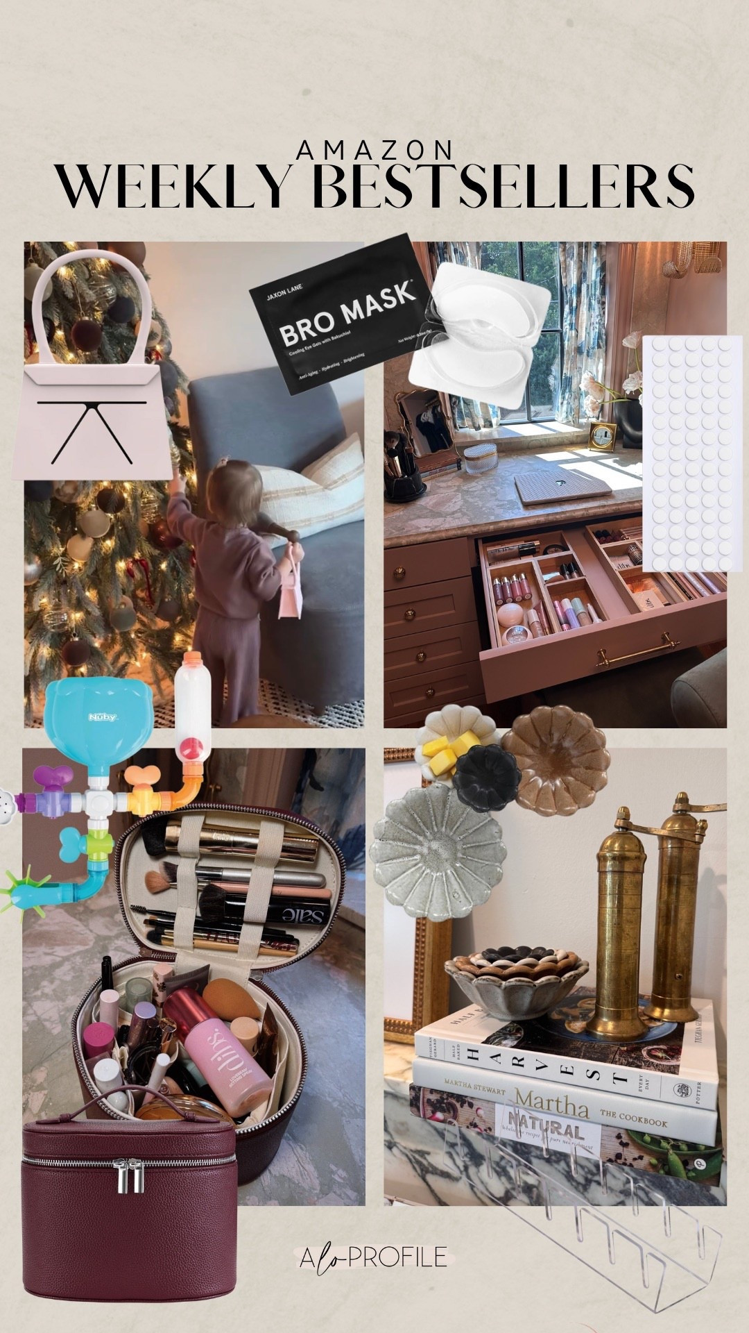 AMAZON BESTSELLERS✨
1. Sticky Dots
2. Snack Purse
3. Bath Toy
4. Hat Stand
5. Bro Masks
6. Small Nesting Bowls
7. Makeup Bag

#LTKHome #LTKKids #LTKHoliday