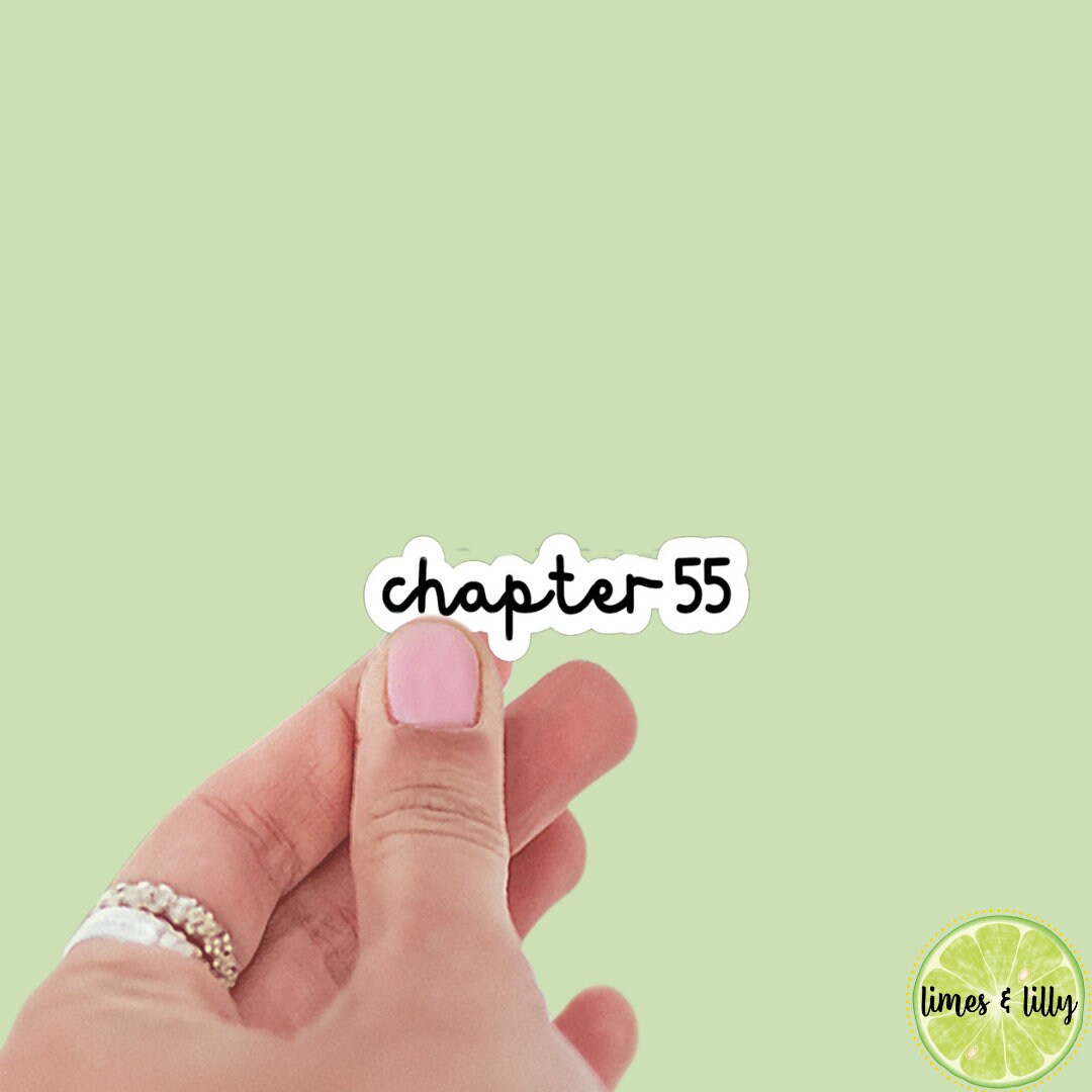 Chapter 55 Book Sticker, Rhysand, Feyre, Waterproof, Vinyl, Book Inspired, Quote Kindle Sticker, ... | Etsy (US)