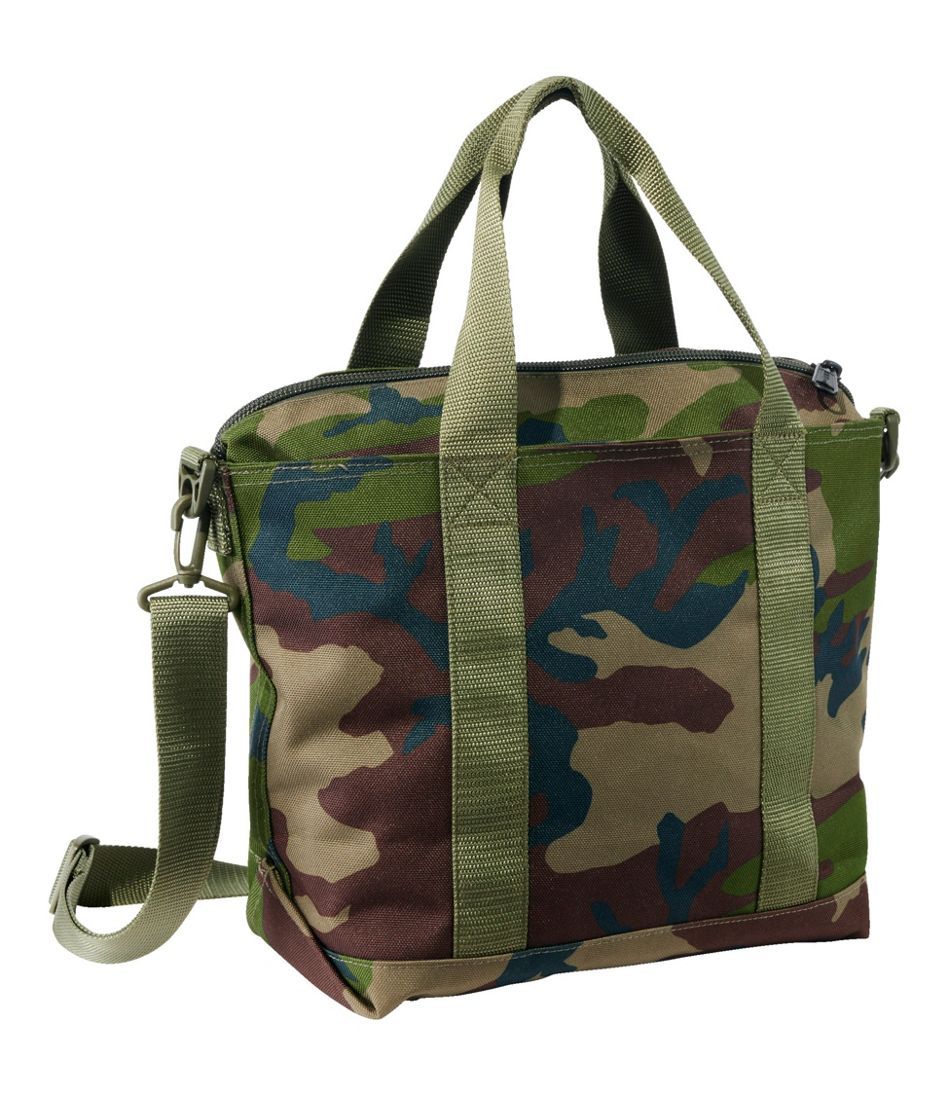 Zip Hunter's Tote Bag With Strap, Camo | L.L. Bean