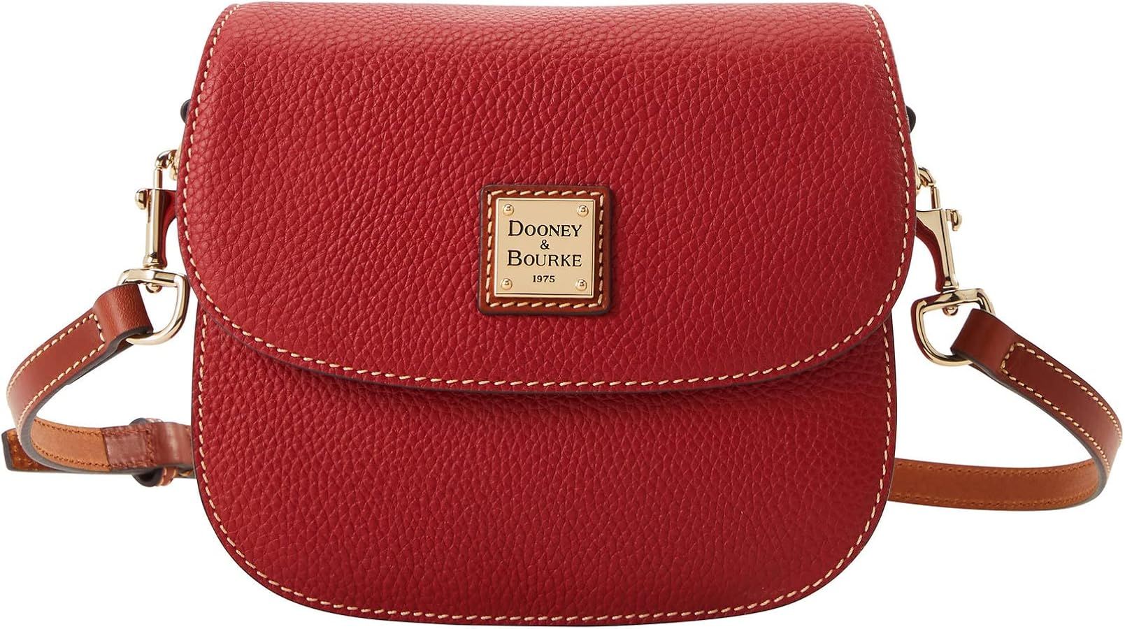 Dooney & Bourke Handbag, Pebble Grain Saddle Bag Crossbody | Amazon (US)