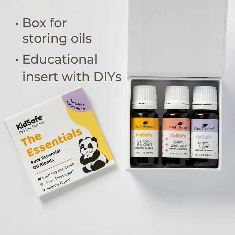 Plant Therapy KidSafe Essentials Blend Set 100% Pure, Undiluted, Therapeutic Grade, KidSafe Essen... | Walmart (US)