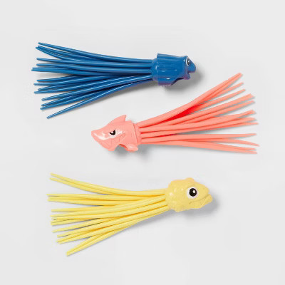 Squid Divers 3pk - Sun Squad™: Dive Water Toys, Ages 5+ | Target
