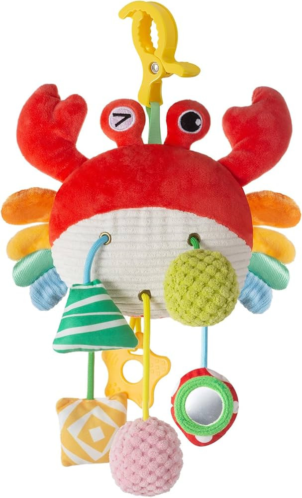 Car Seat Toy for Babies 0-6 Months, Stroller Toy with a Convenient clip, Carseat Toys Hanging Bab... | Amazon (US)