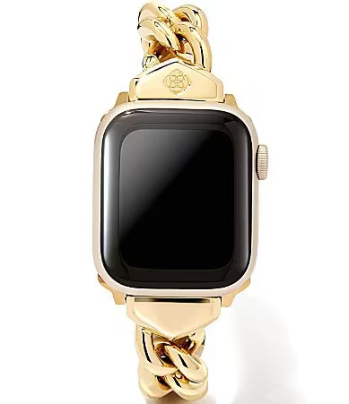 Kendra Scott Women's Whitley Stainless Steel Chain Apple Watch Band - M/L | Dillard's