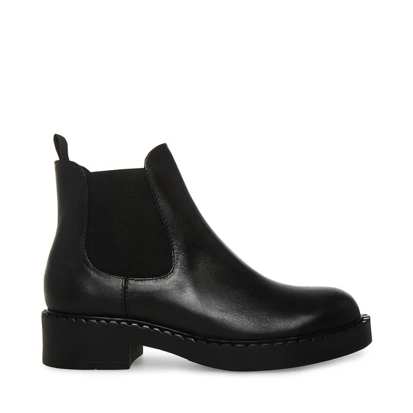 POPPY BLACK LEATHER | Steve Madden (US)