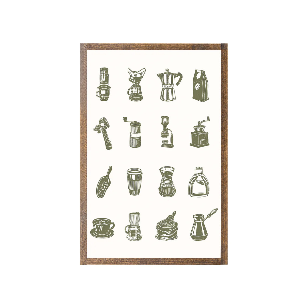 Coffee Specimen Art | Joyfully Said