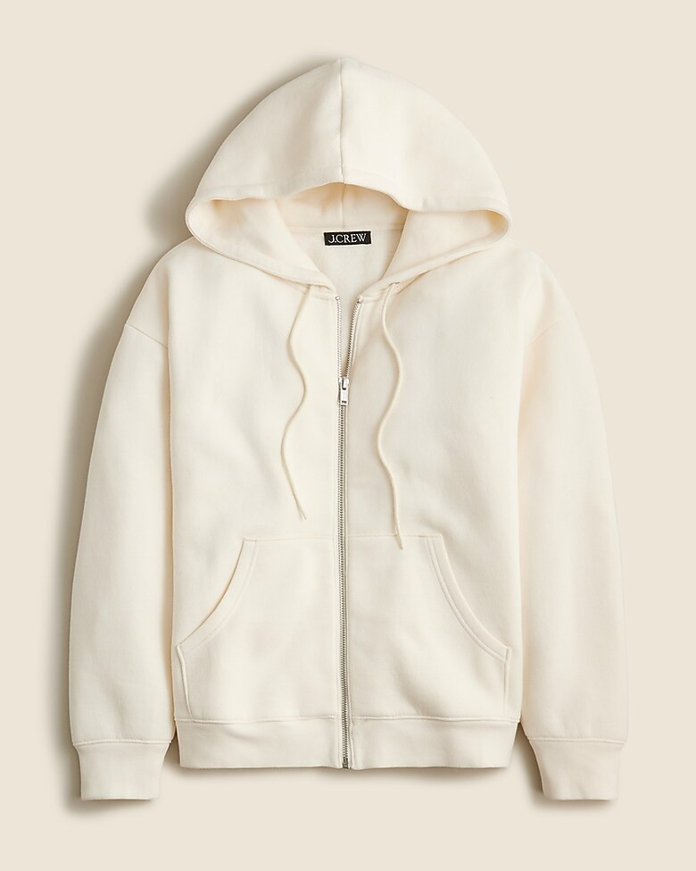 Heritage fleece zip-up hoodie | J. Crew US