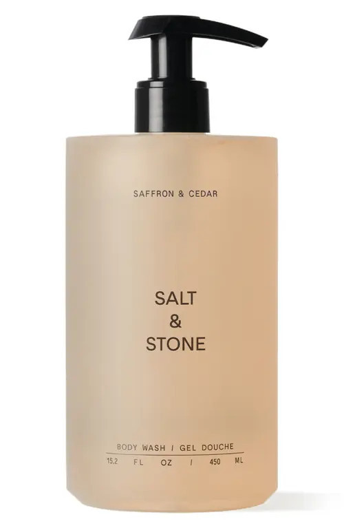 SALT & STONE Saffron & Cedar Body Wash in Regular at Nordstrom, Size 15.2 Oz | Nordstrom