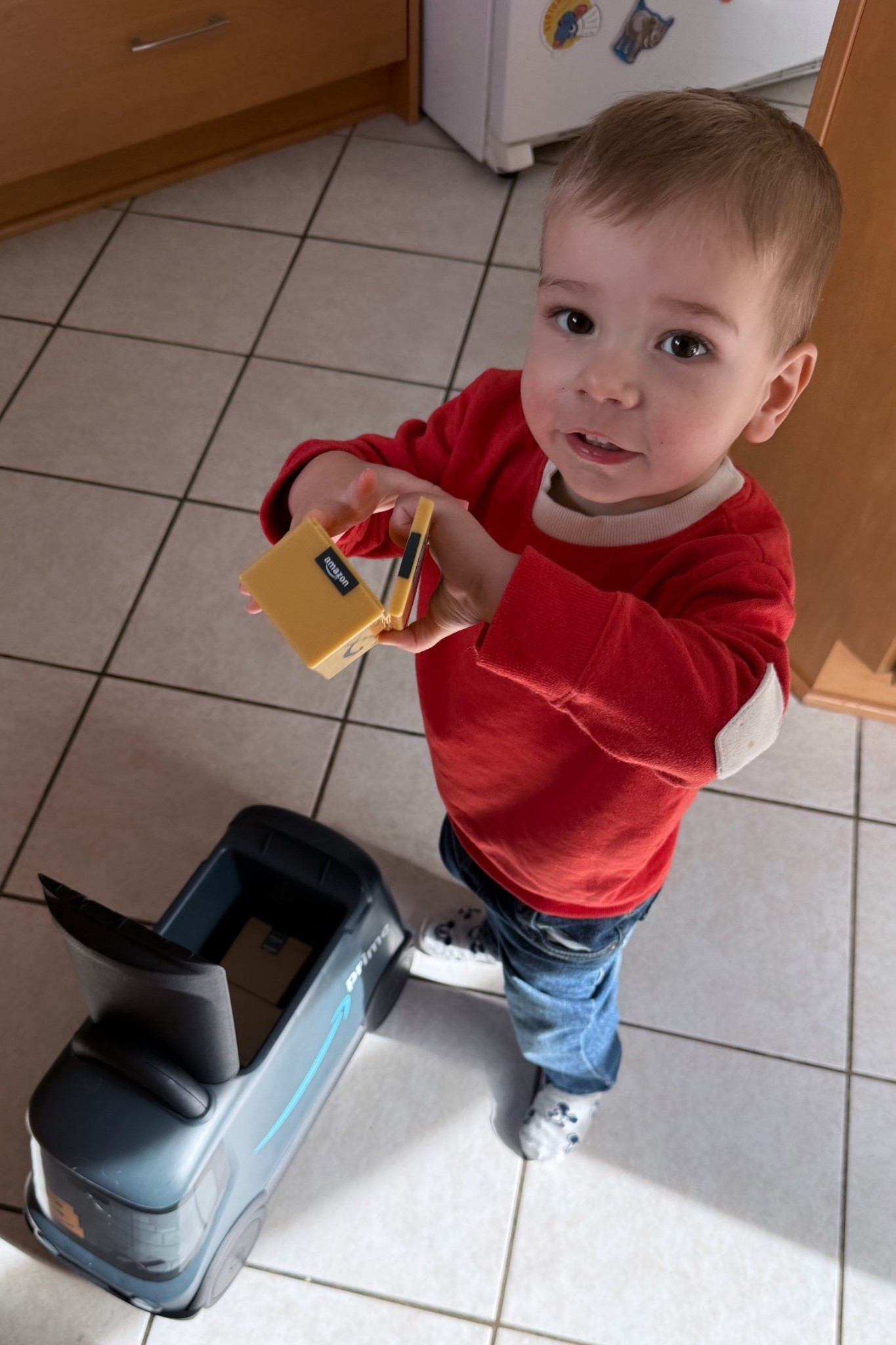 The boys are currently OBSESSED with this Amazon toy truck and making deliveries 

#LTKKids #LTKBaby #LTKmomlife