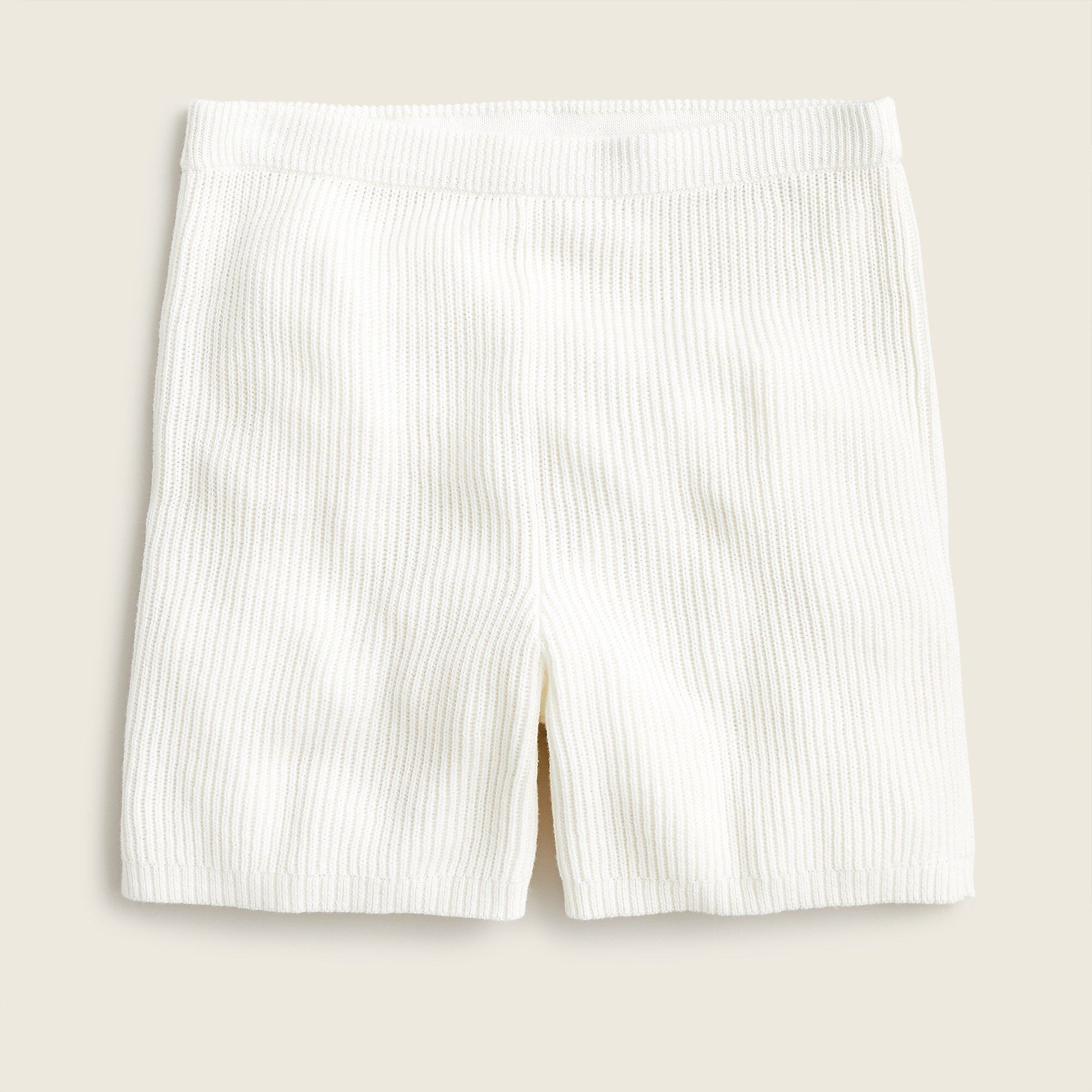 Ribbed cotton-cashmere short | J.Crew US