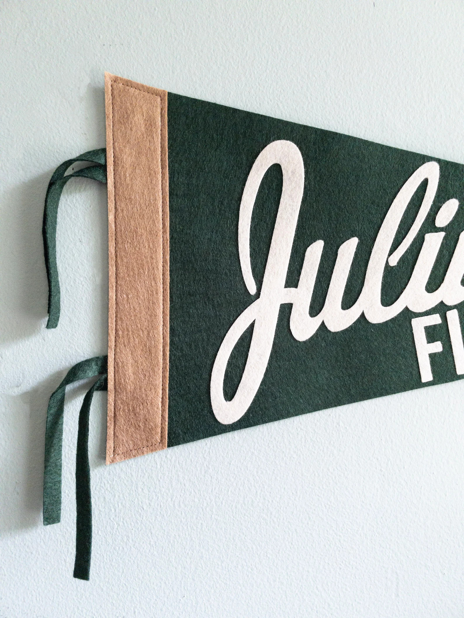 Custom Name Pennant Flag Large Personalized First Middle Double Name Baby Shower Gift Nursery Dec... | Etsy (US)