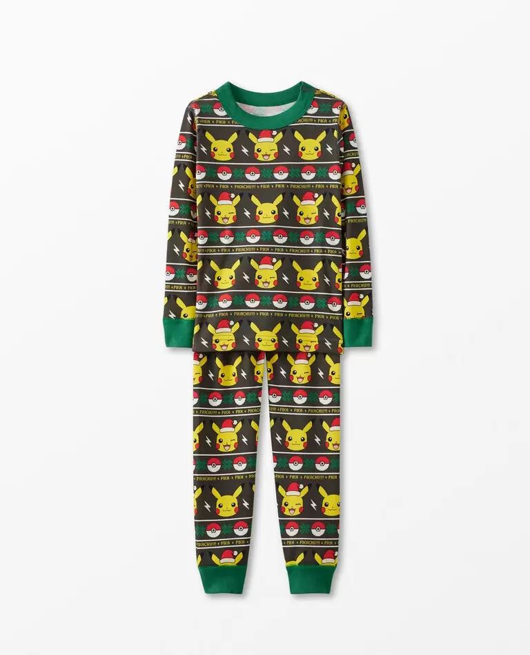 Pokémon Holiday Long John Pajama Set | Hanna Andersson