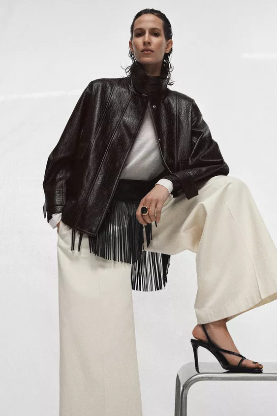 LEATHER HIGH-HEEL SANDALS | Zara UK