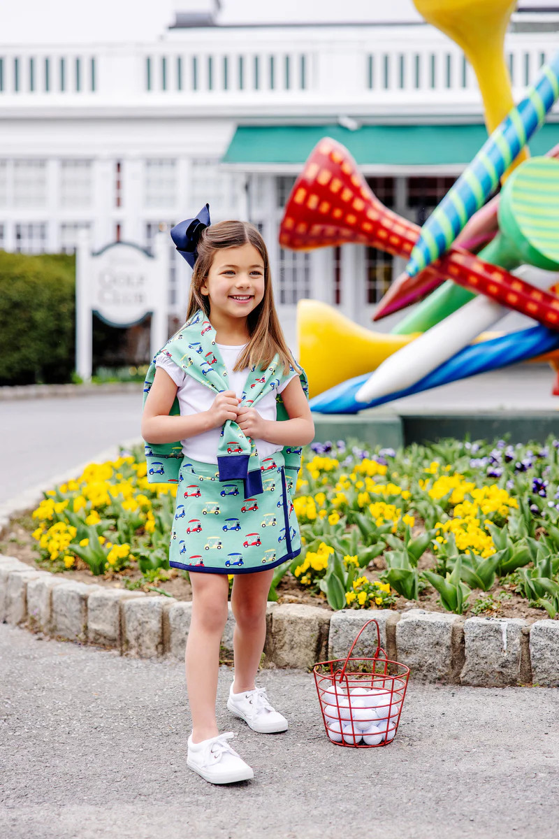 Cassidy Comfy Crewneck - Buggy and Ball with Nantucket Navy | The Beaufort Bonnet Company