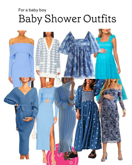Baby shower dress options for a baby boy! 

#LTKbaby #LTKstyletip #LTKbump