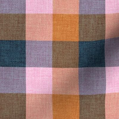 Buffalo Plaid mixed 3 linen | Spoonflower