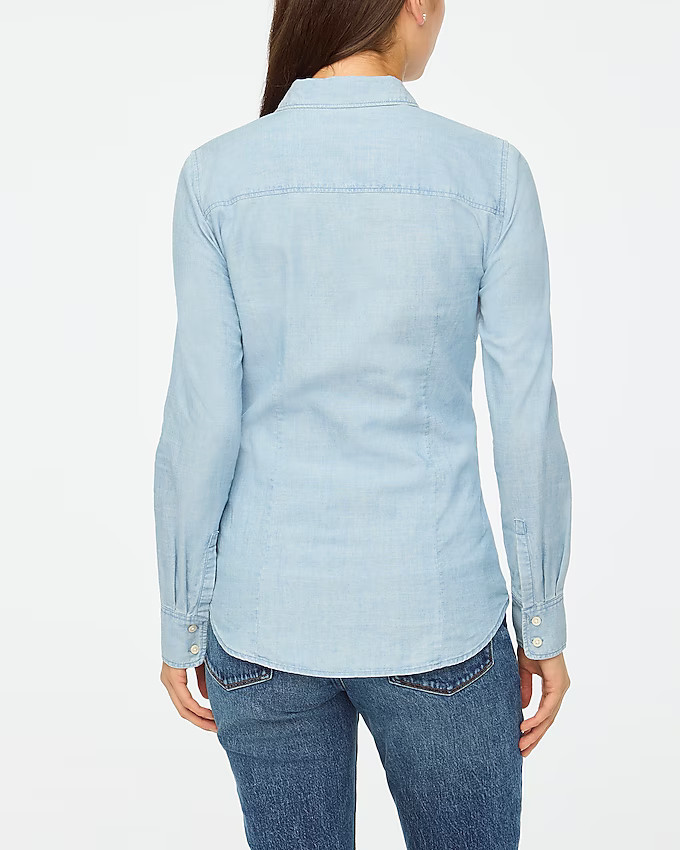 Chambray shirt in signature fit | J.Crew Factory