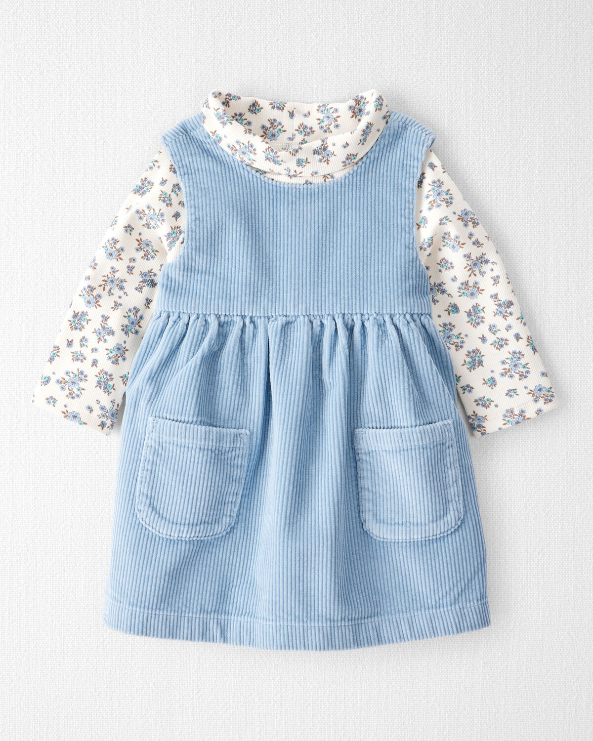 Baby Girl 2-Piece Organic Cotton Jumper Set | Carter's Inc