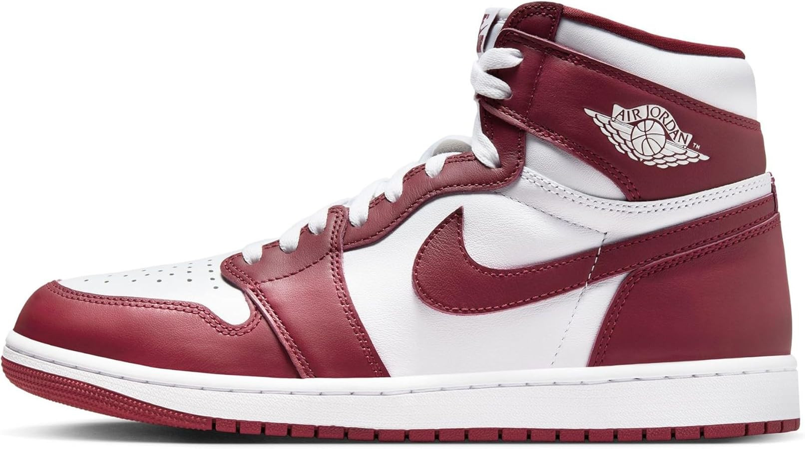 Jordan Men's 1 Retro High OG Artisanal Red White/Team Red (DZ5485 160) | Amazon (US)