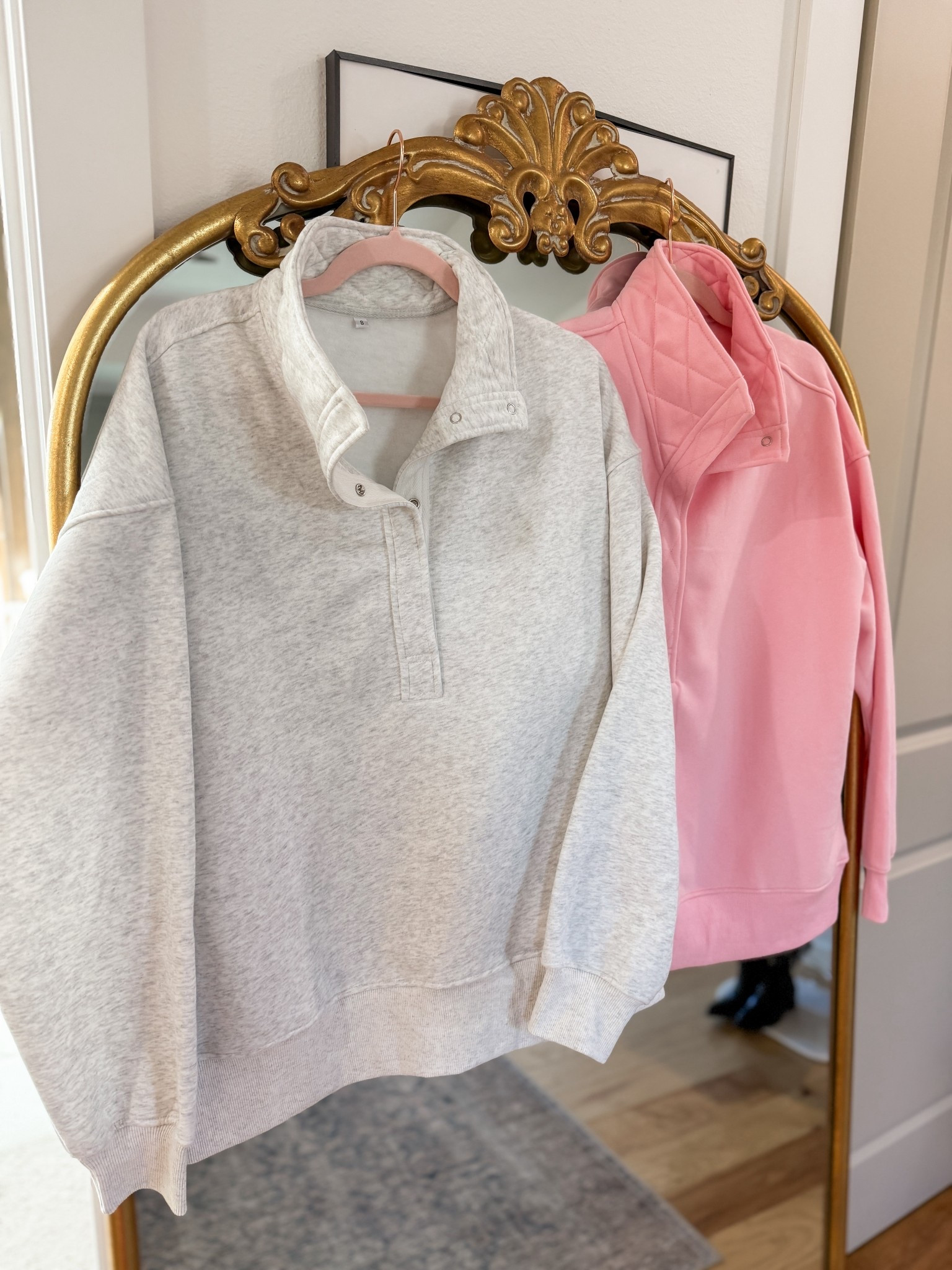 My favorite sweatshirt from the fall now comes in an adorable pink! Amazon find! 

#LTKFindsUnder50 #LTKActive #LTKSeasonal