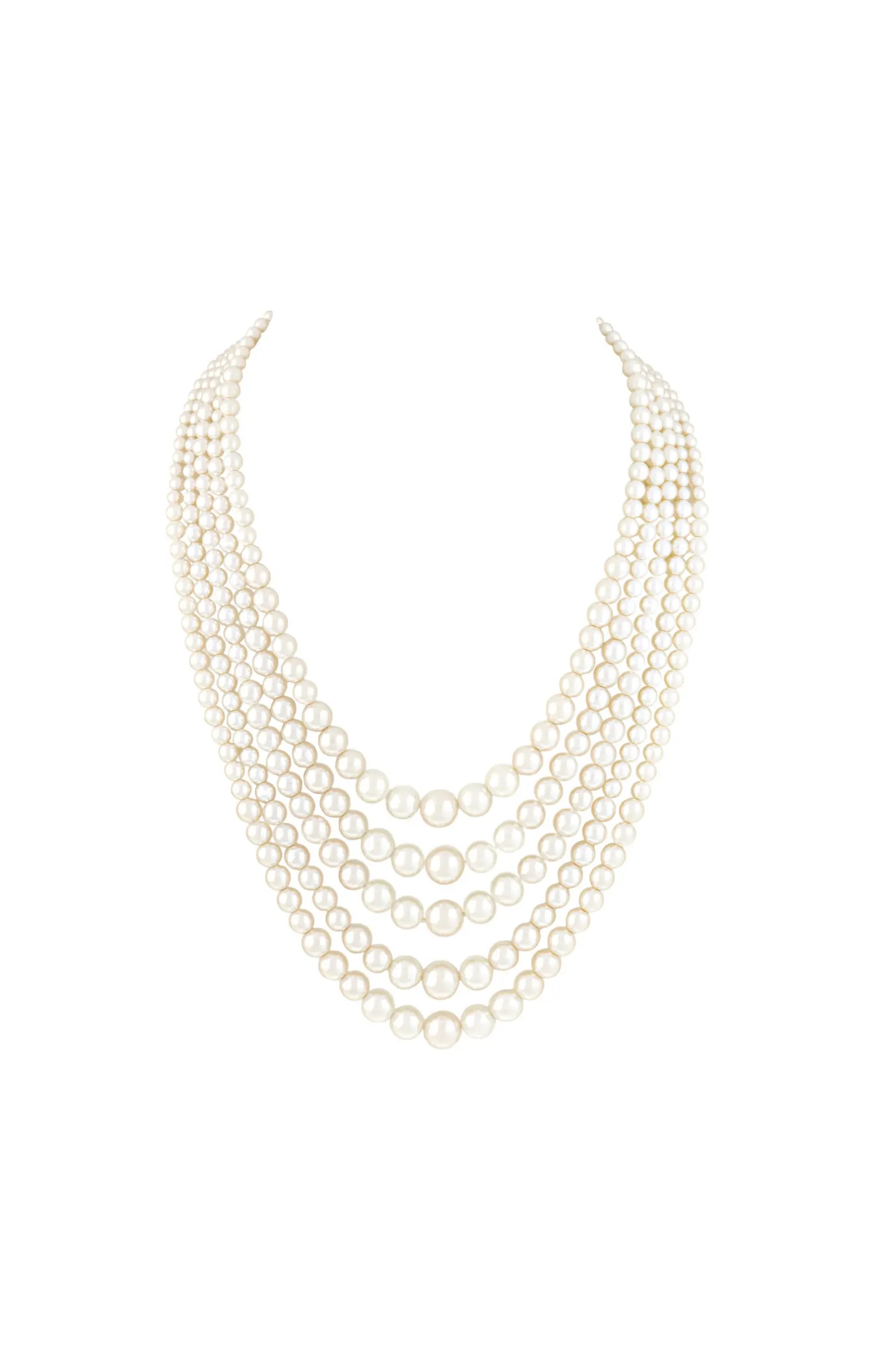 Vintage 5 Strand Faux Pearl Necklace, As seen on Catherine, Princess of Wales (Women) | Nordstrom | Nordstrom