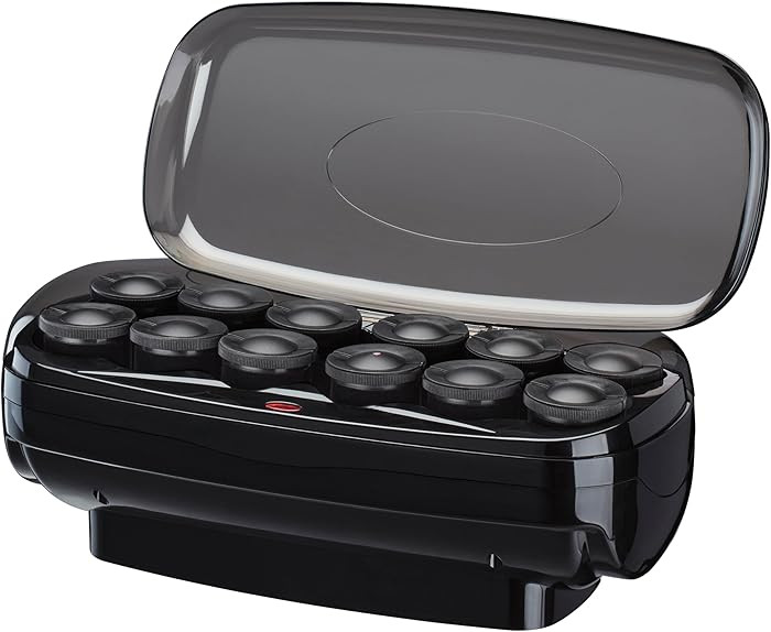 Conair Hot Rollers for Long, Medium & Short Hair, 12 Jumbo 1 ½" Heated Hair Rollers with Clips, ... | Amazon (US)