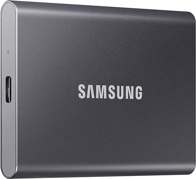 SAMSUNG T7 Portable SSD, 2TB External Solid State Drive, Speeds Up to 1,050MB/s, USB 3.2 Gen 2, R... | Amazon (US)