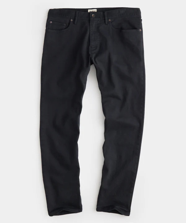 SLIM FIT 5-POCKET CHINO IN BLACK | Todd Snyder