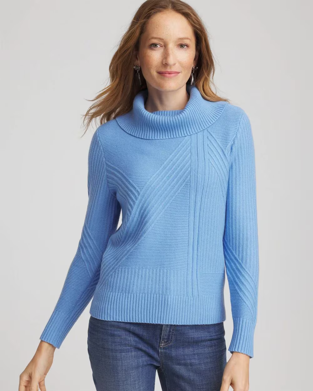 Ribbed Cowlneck Sweater | Chico's