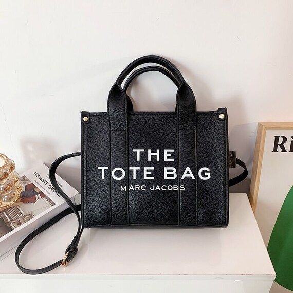 MARC JACOBS TOTE Bag, Women Casual Handbags, Designer Brand Letters Shoulder Crossbody Bags, Luxu... | Etsy (US)