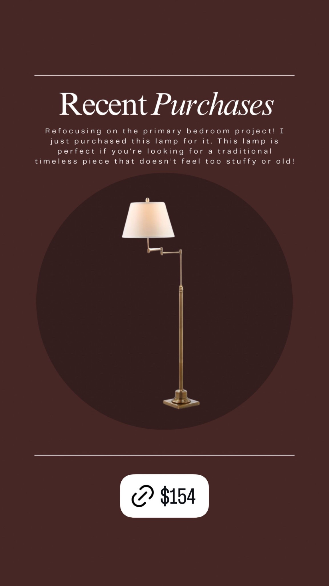 Timeless, classic, and the perfect touch for any space ✨ This brass floor lamp is a dream for adding cozy lighting without sacrificing style! Perfect for the bedroom, living room, or reading nook. #FloorLamp #HomeDecor #TimelessDesign #InteriorInspo #CozyHome #LTKHome #LightingGoals

#LTKHome #LTKStyleTip