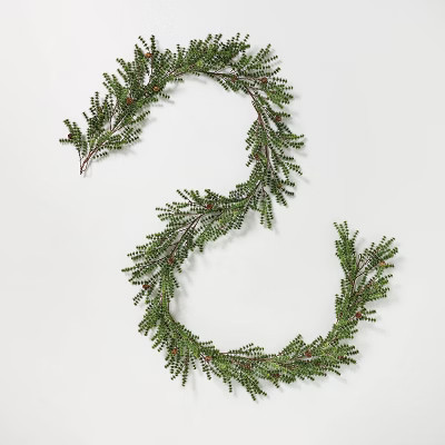 12' Pine with Pinecone Garland - Hearth & Hand™ with Magnolia | Target