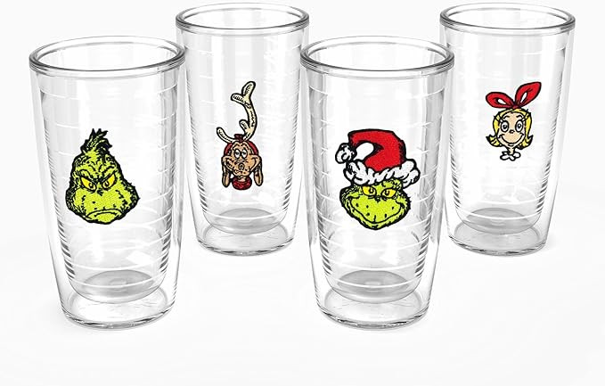 Tervis Dr. Seuss: Grinch - Whoville Collection Made in USA Double Walled Insulated Tumbler Travel... | Amazon (US)