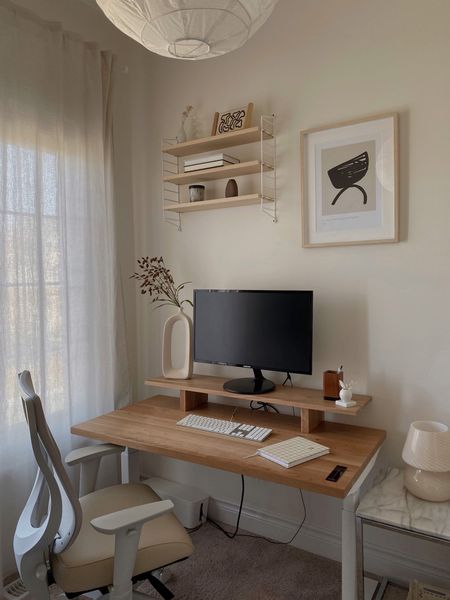 home office essentials 🤎

#standingdesk #ergonomicchair

#LTKunder100 #LTKhome