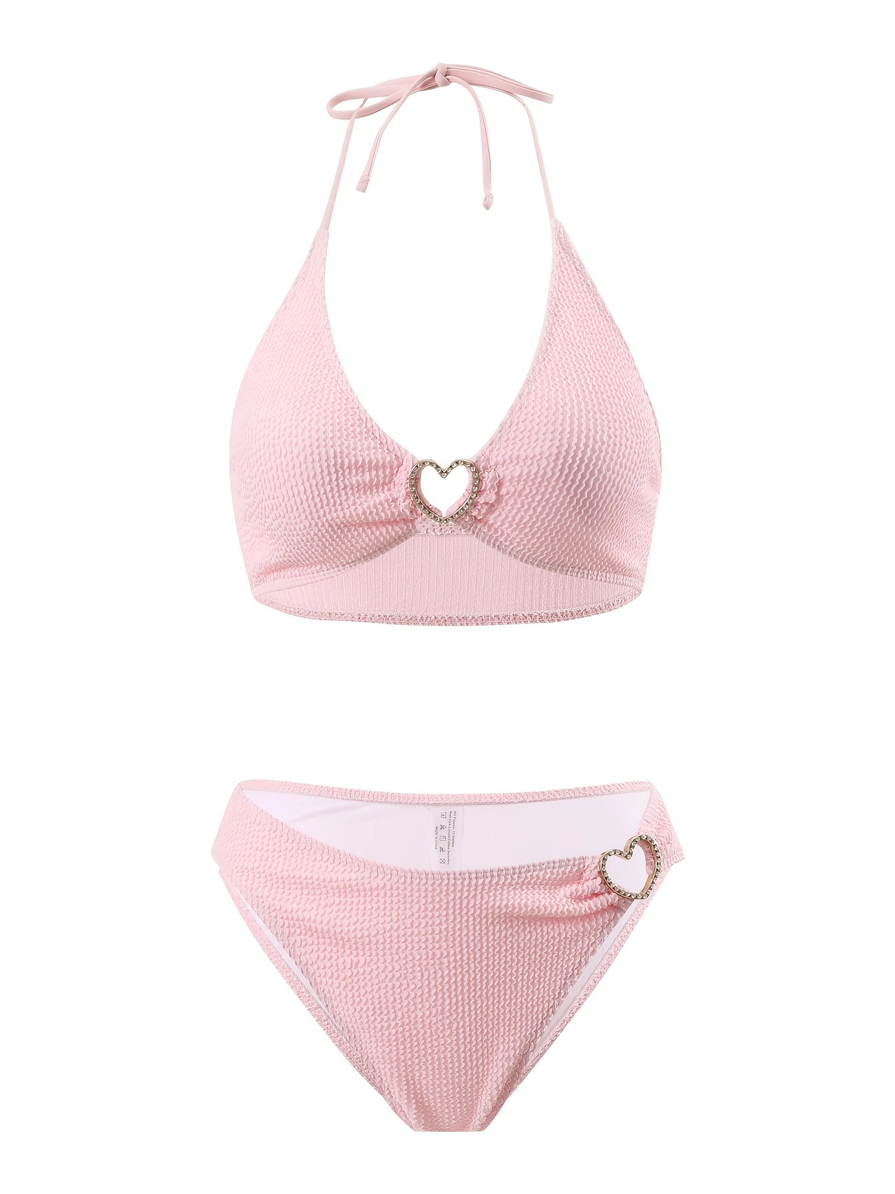 European & American Striped Bikini - Sexy, Chest Pack, Women's Swimsuit for Vacation, Hot Spring,... | Temu Affiliate Program