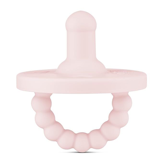 Ryan & Rose Cutie PAT Pacifier Teether (Stage 1, Pink) | Amazon (US)