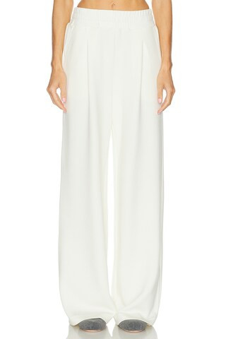 Varley The Extra Wide Leg 32 Pant in Egret - Cream. Size M (also in ). | FWRD 